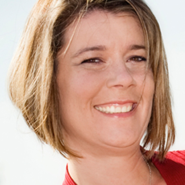 Portrait of Sheli Barber, LPCC, a Deaf therapist at the Deaf Counseling Center